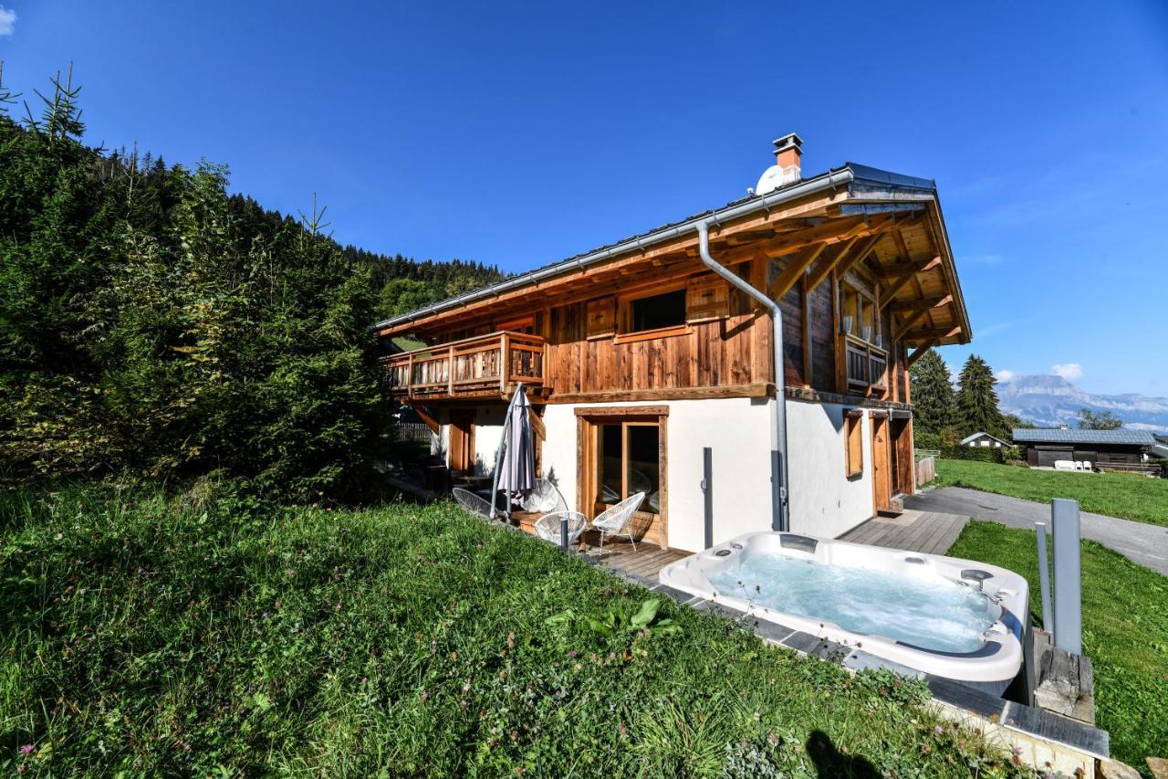 Vielyterra - Chalet Haut De Gamme - Domaine Du Mont Blanc Saint-Gervais-les-Bains Bagian luar foto
